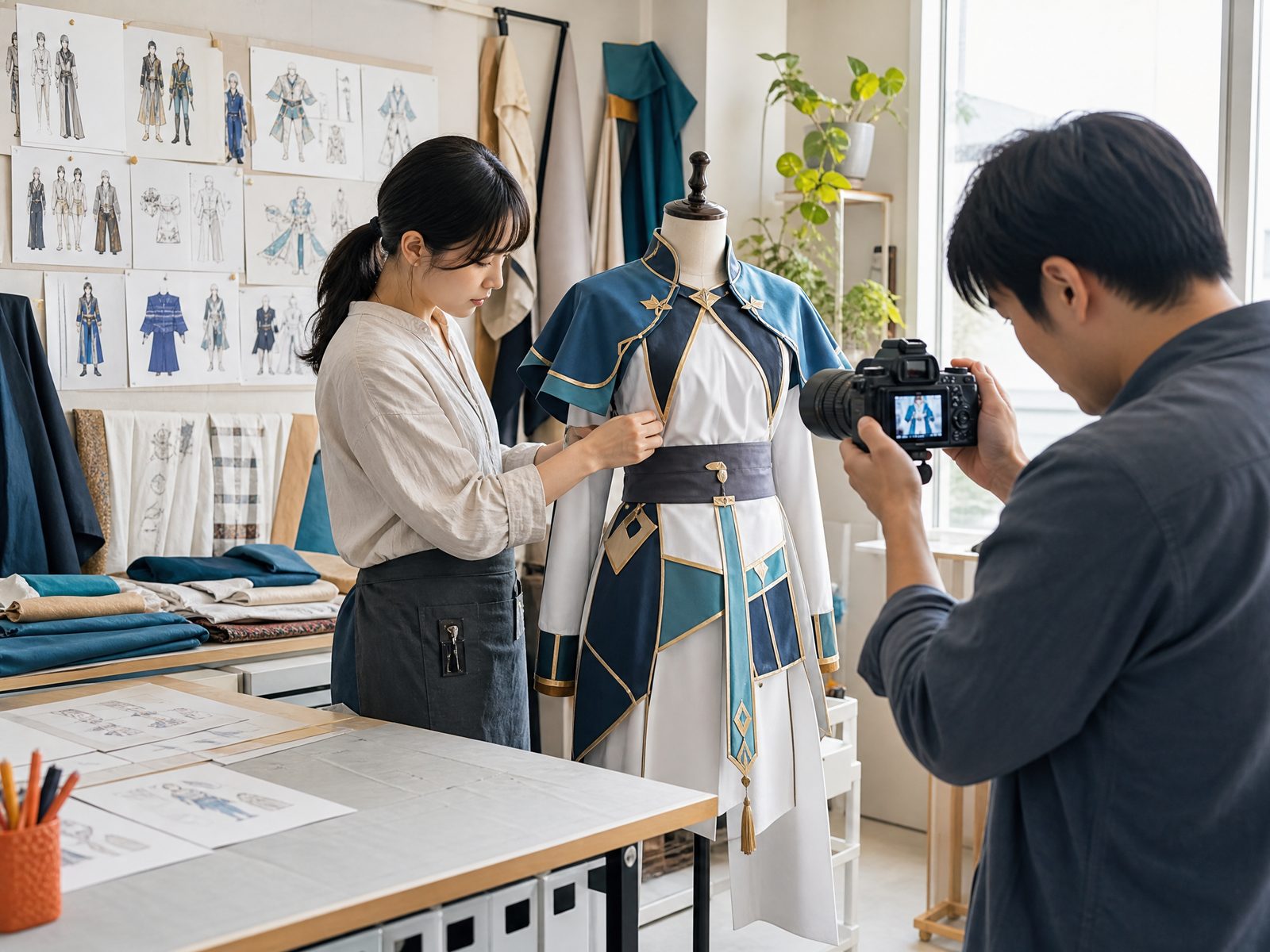重口视频封面：服装工坊幕后视频演示